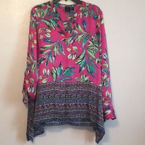 New condition beautiful silky blouse